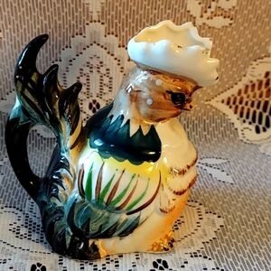 Vintage Rooster/Turkey Creamer